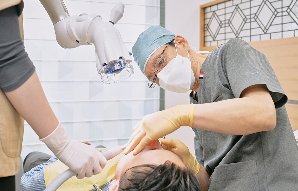 春日井市八光町・ももはな歯科クリニック・健全な口腔環境を維持するために　すべての基点は、歯周病治療